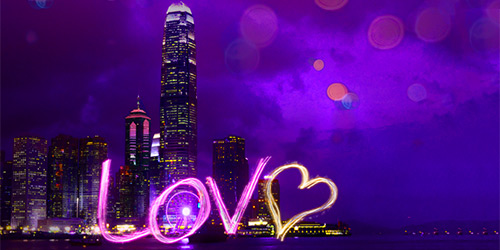 valentines day in hongkong